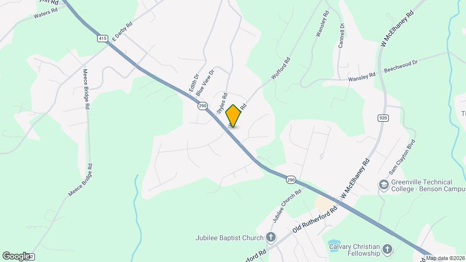 4 Wofford Rd Map and Location Details