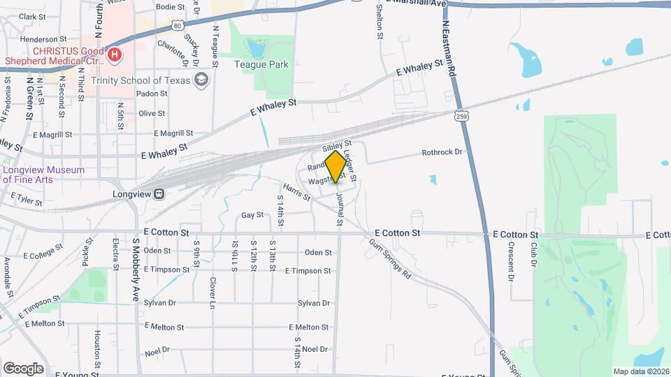1811 Nowlin St Map and Location Details