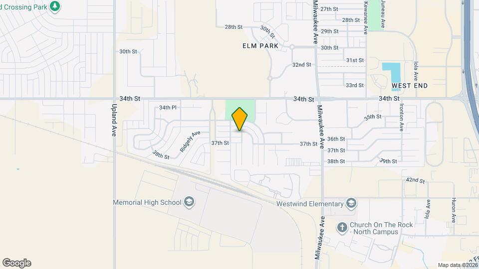 6801 36th St Map and Location Details