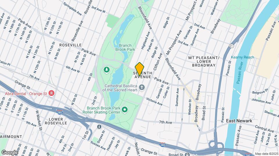 101 Parker St, Unit 1 st Floor Map and Location Details