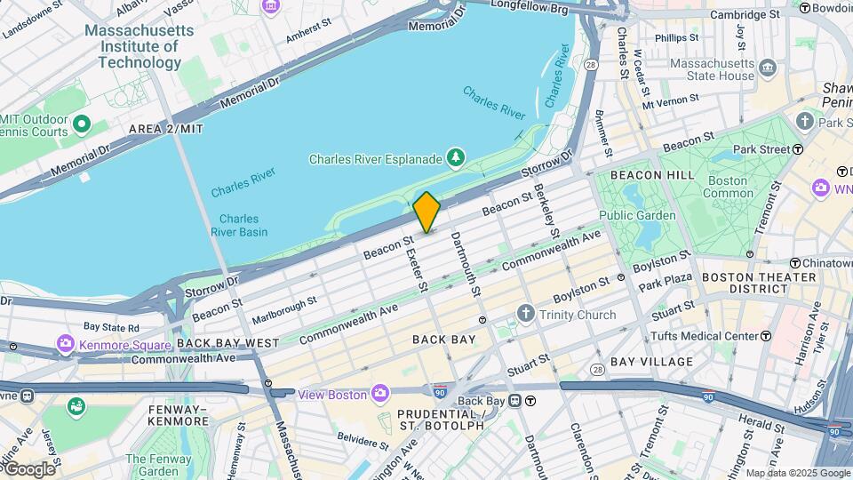 281 Beacon St Map and Location Details