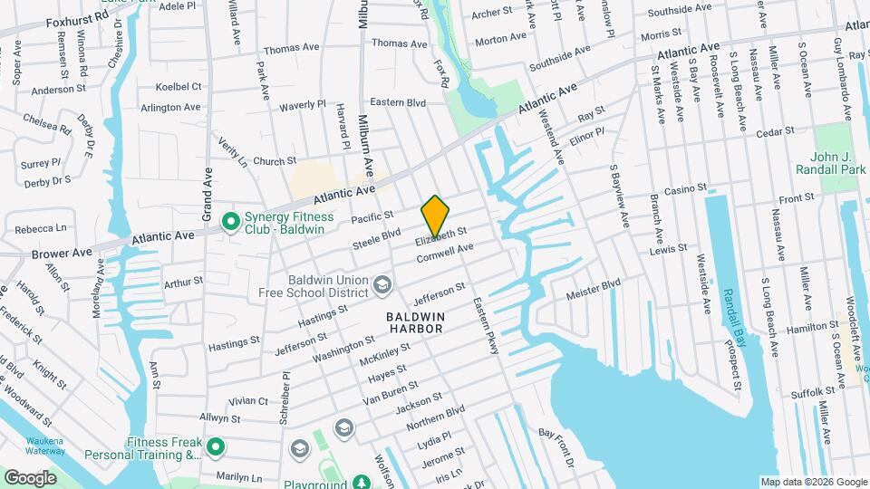 1056 Elizabeth St Map and Location Details