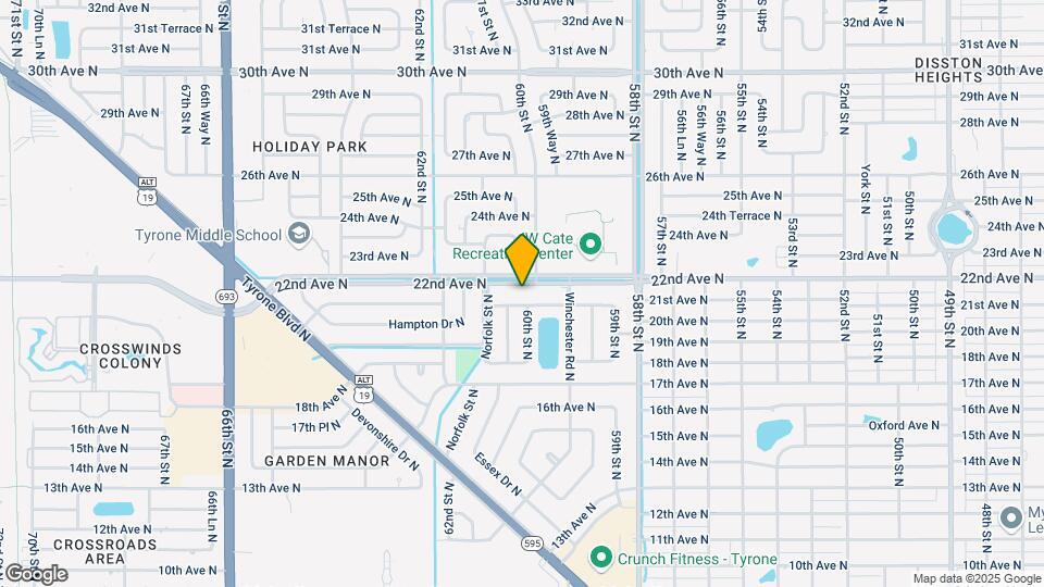6080 22nd Ave N Map and Location Details