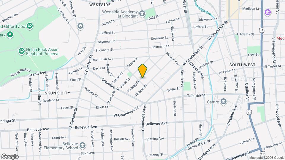 229 Kellogg St Map and Location Details