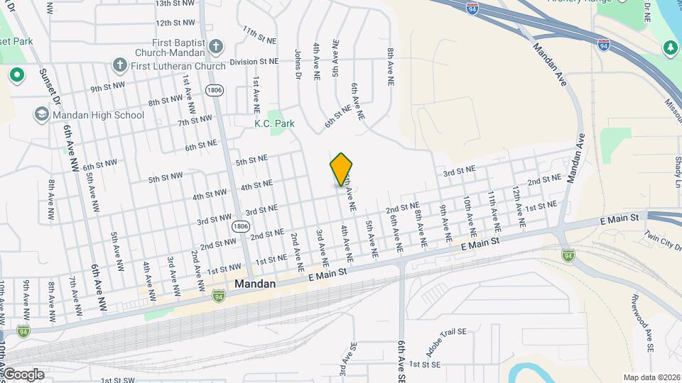 400 4th Ave NE Map and Location Details