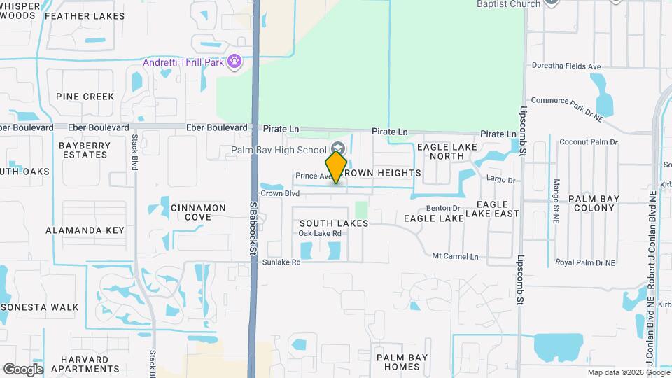 304 Crown Blvd Map and Location Details