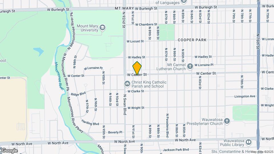9023 W Center St, Unit Apt#2 Mapa y Detalles de la Ubicación
