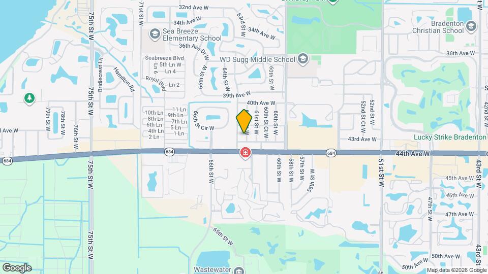4228 62nd St W Mapa y Detalles de la Ubicación