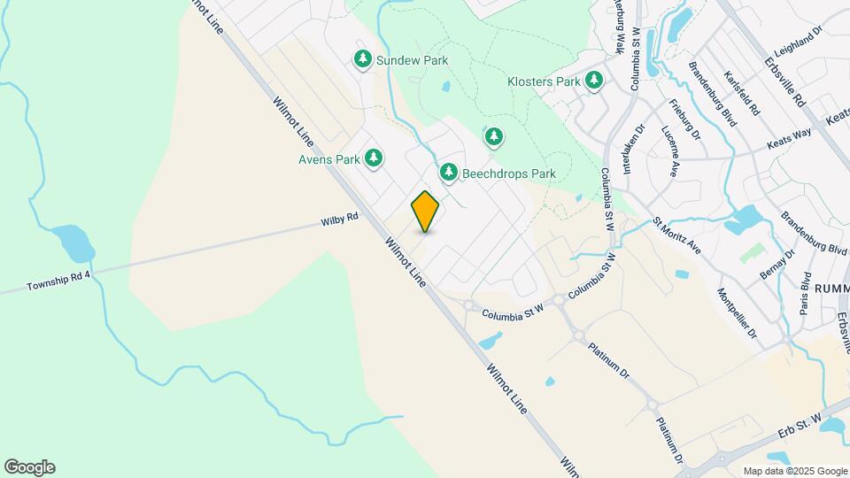 293 Chokecherry Cres Map and Location Details