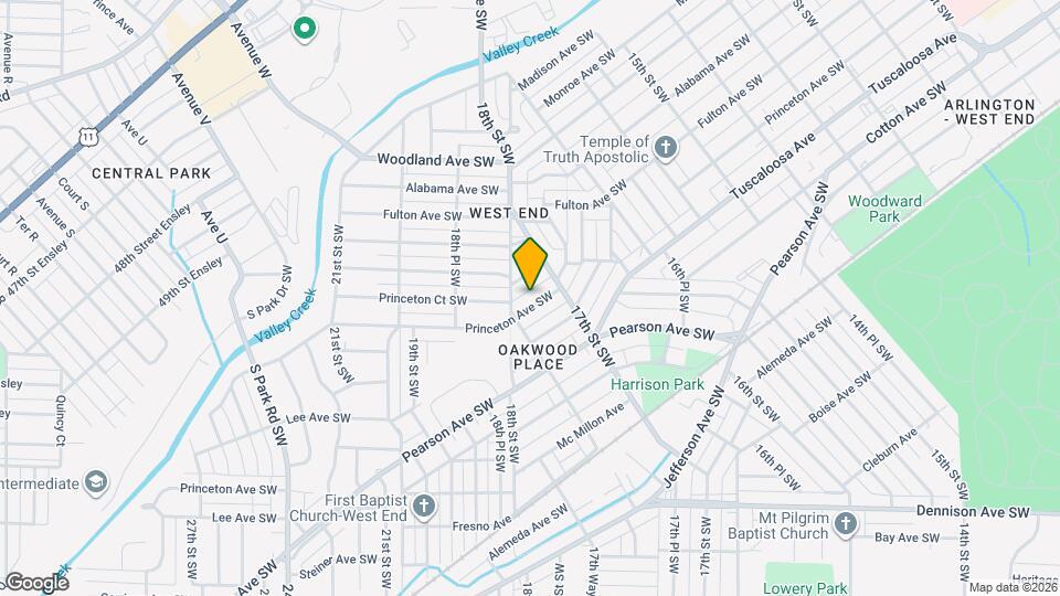 1728 Princeton Ave SW Map and Location Details