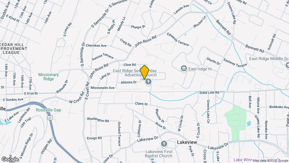 3706 Altamira Dr Map and Location Details