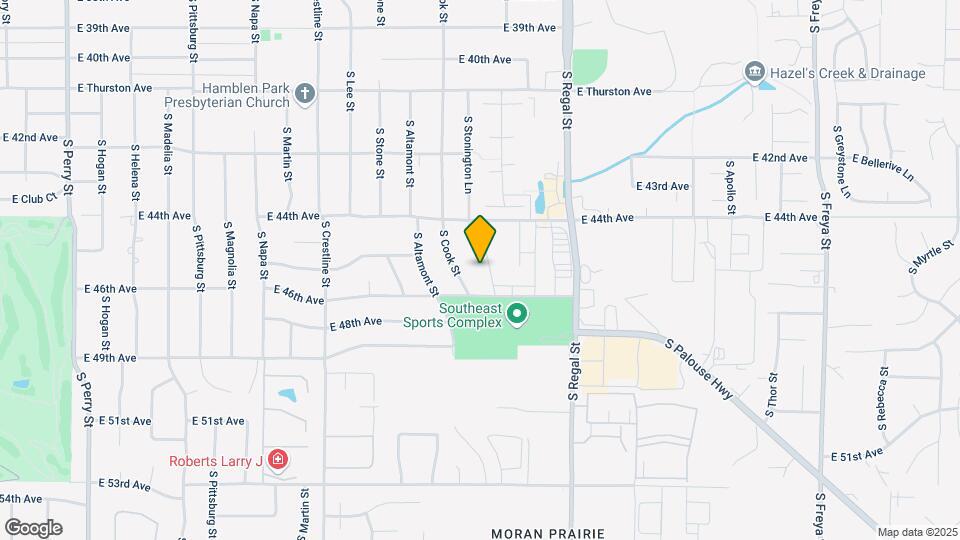 4530 S Donald Ct Map and Location Details