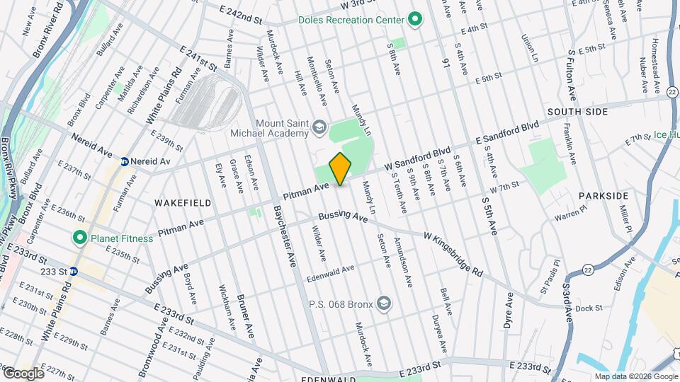 4230 Hill Ave Map and Location Details