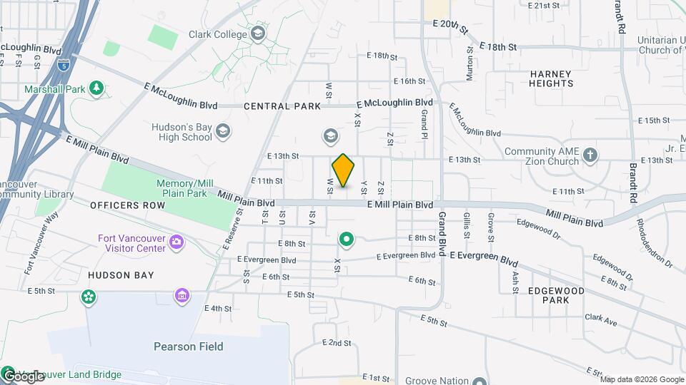 1008 X St Map and Location Details