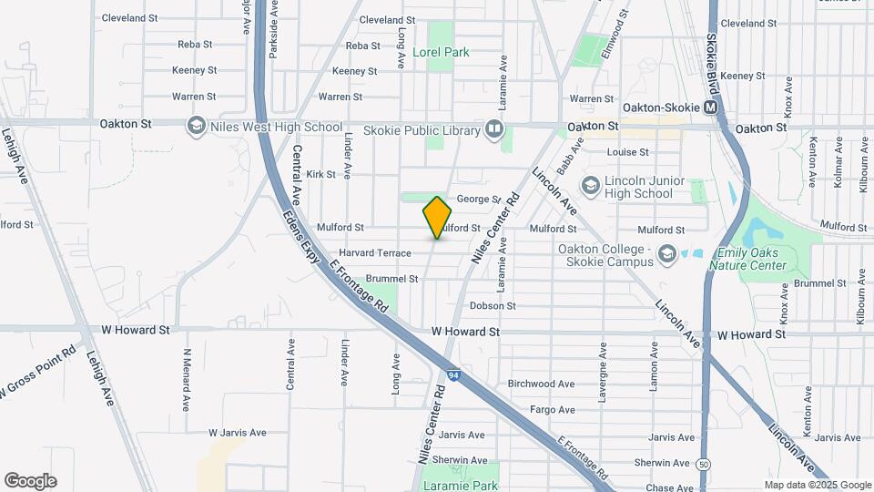 7737 Park Ave Map and Location Details