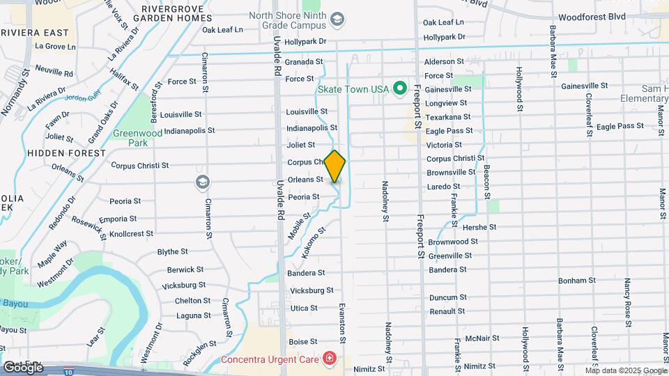 13521 Peoria St-Unit -1 Map and Location Details