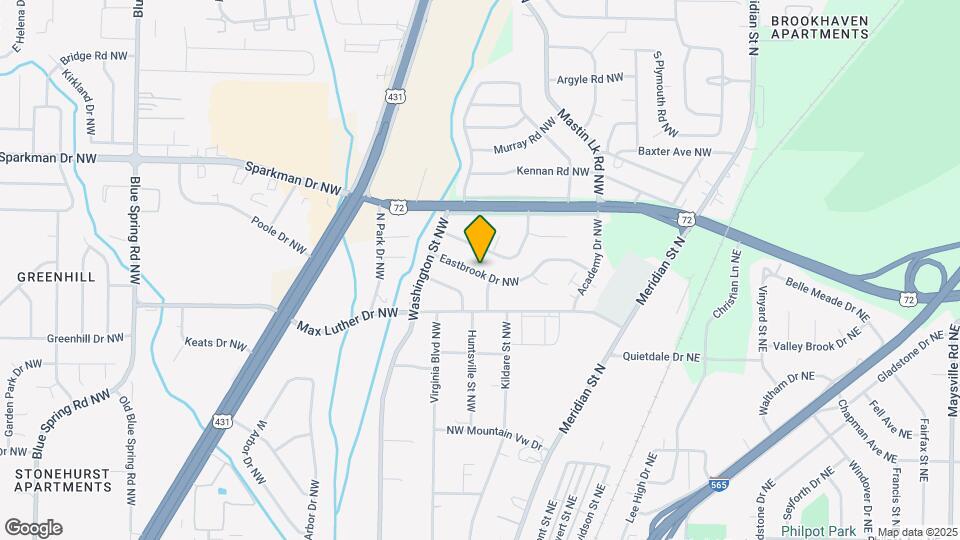 606 Eastbrook Dr NW Map and Location Details