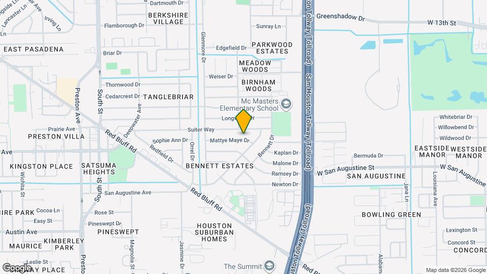 3603 Mattye Maye Dr Map and Location Details