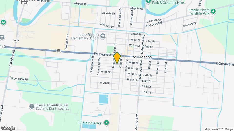 306 W 6th St Mapa y Detalles de la Ubicación