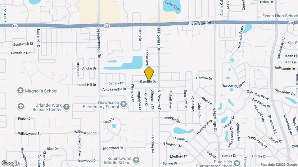 6410 Gamble Dr Map and Location Details