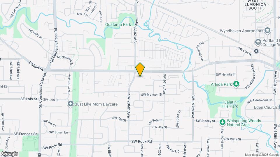 20456 SW Midline Street Mapa y Detalles de la Ubicación