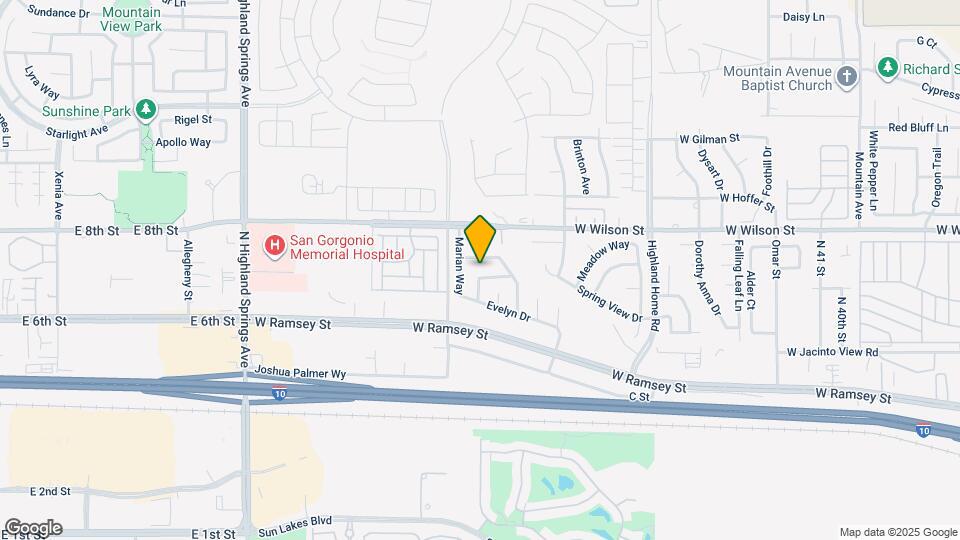 5473 Christy Way Map and Location Details