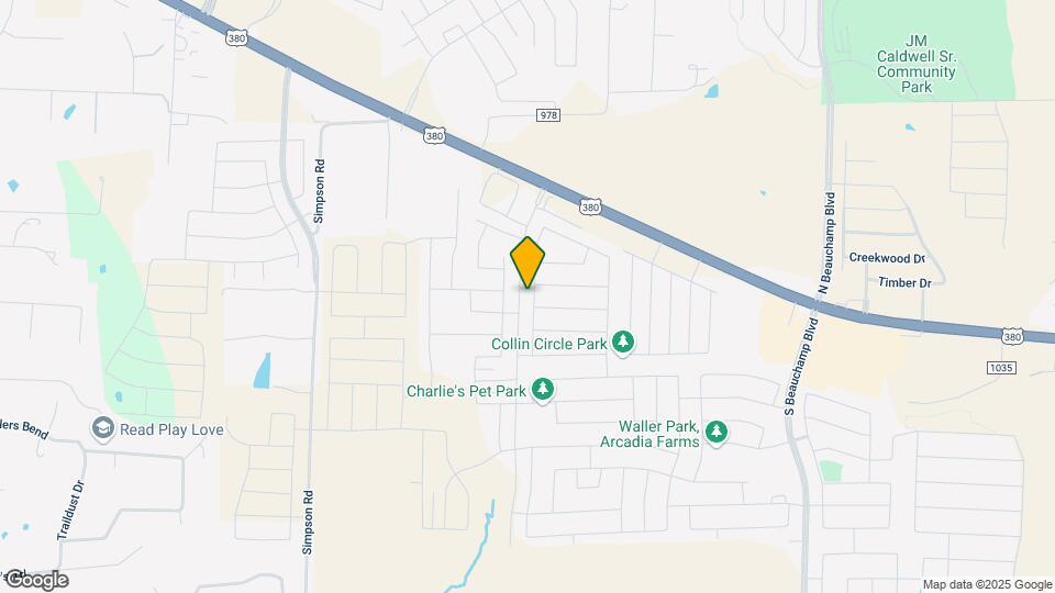 306 Lavaca Dr Map and Location Details