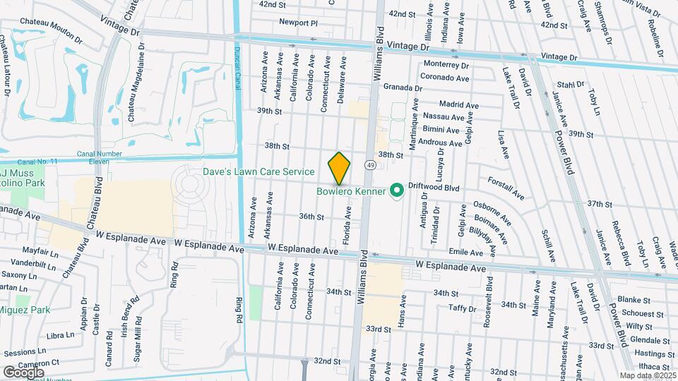3640 Delaware Ave Mapa y Detalles de la Ubicación