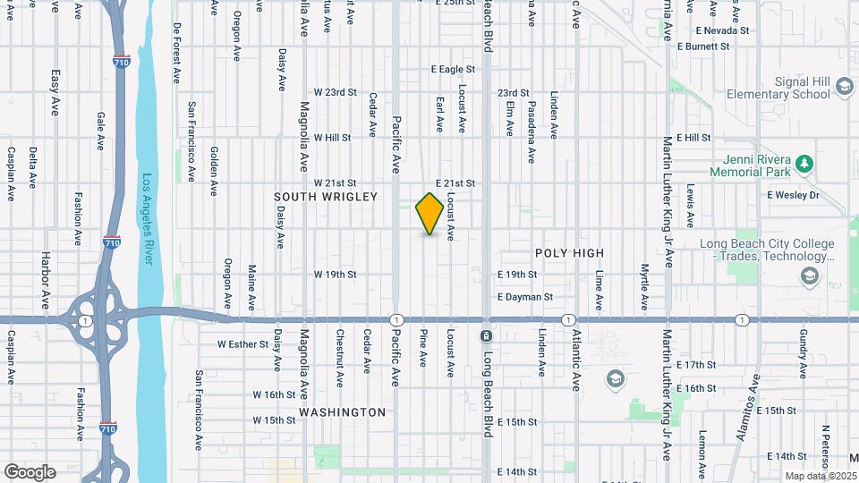 1958 Pine Ave Mapa y Detalles de la Ubicación