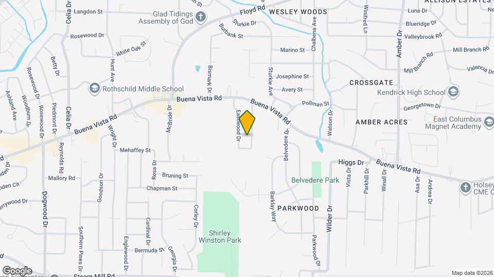 917 Patricia Dr Mapa y Detalles de la Ubicación