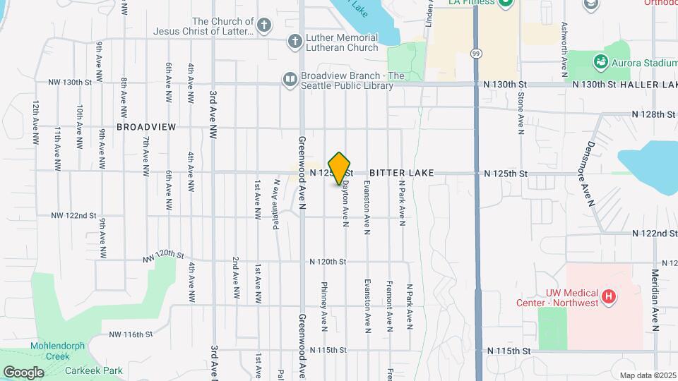 12243 Dayton Ave N Map and Location Details