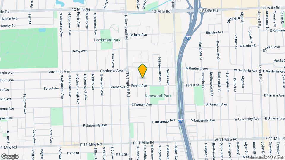 817 N Dorchester Ave Map and Location Details