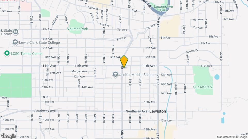 1111 17th St Map and Location Details