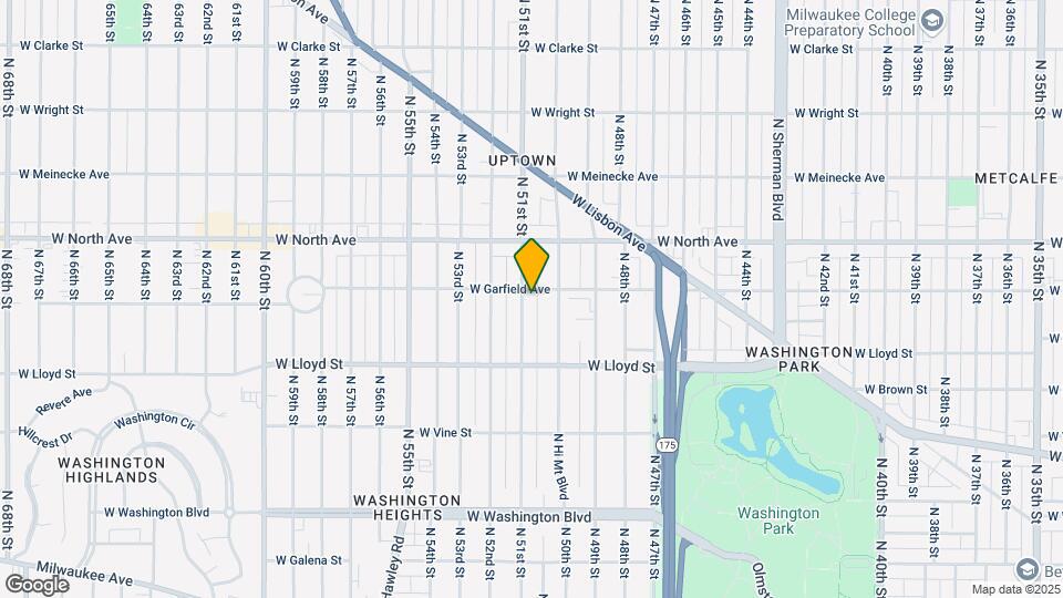2182 N 51st St Mapa y Detalles de la Ubicación