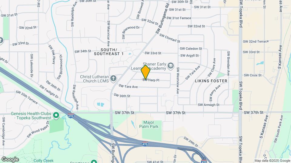 1909 SW Harp Pl Map and Location Details