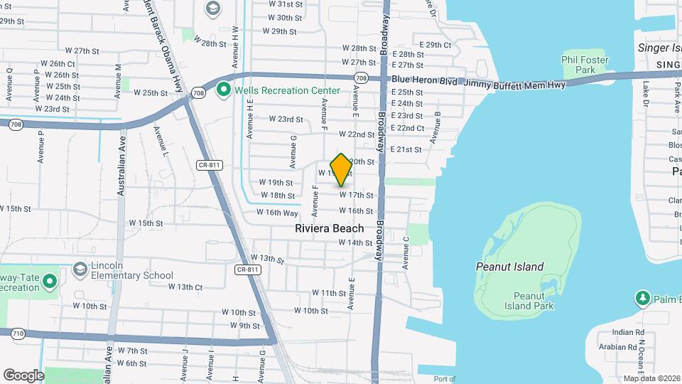 130 W 17th St Mapa y Detalles de la Ubicación