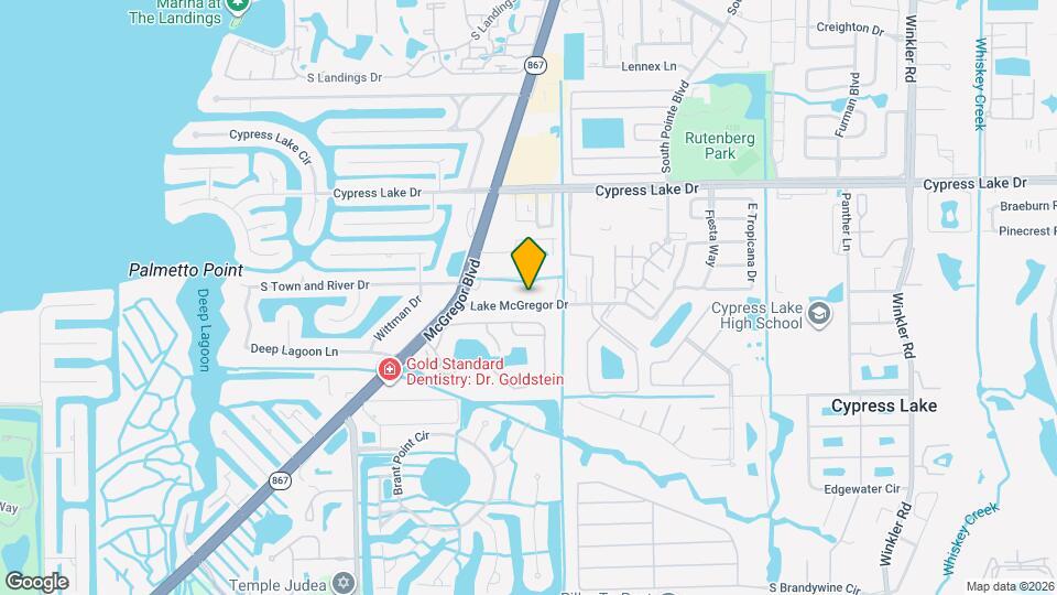 879 Lake McGregor Dr Map and Location Details