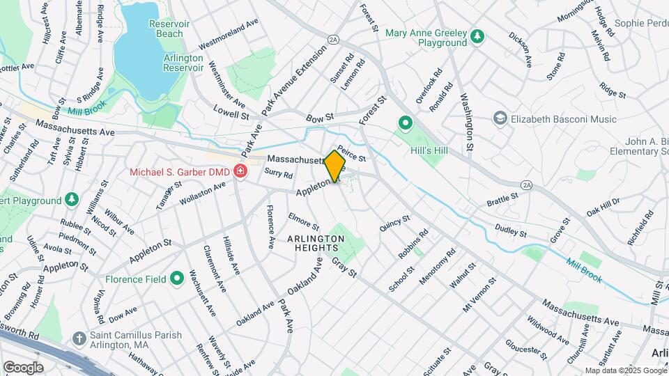 3 Acton St, Unit 1 Map and Location Details
