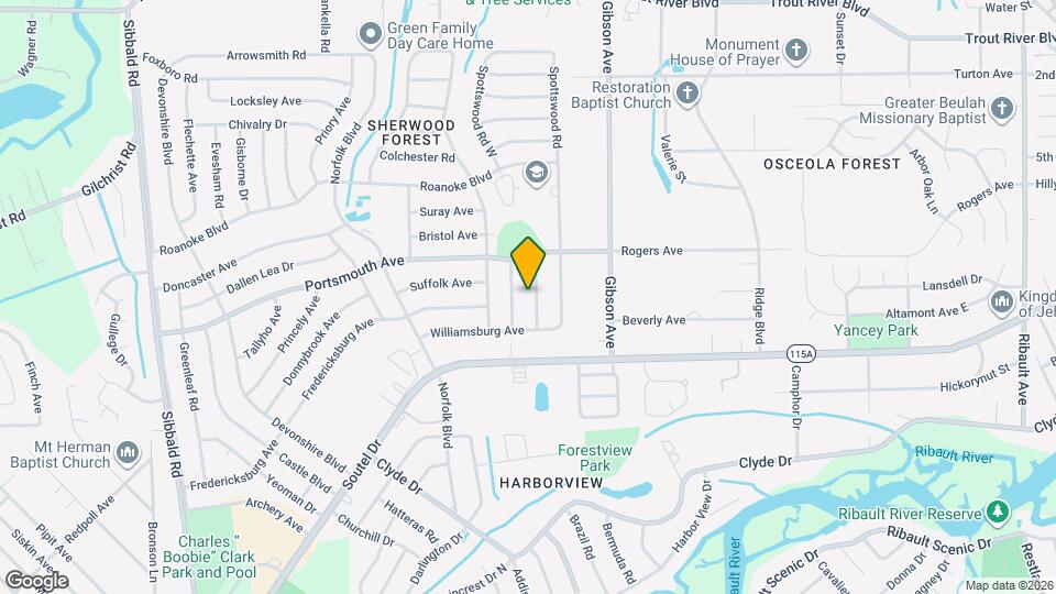 9136 Tamworth Rd Map and Location Details