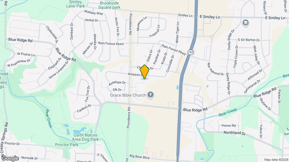 407 Golden Eagle Dr Map and Location Details