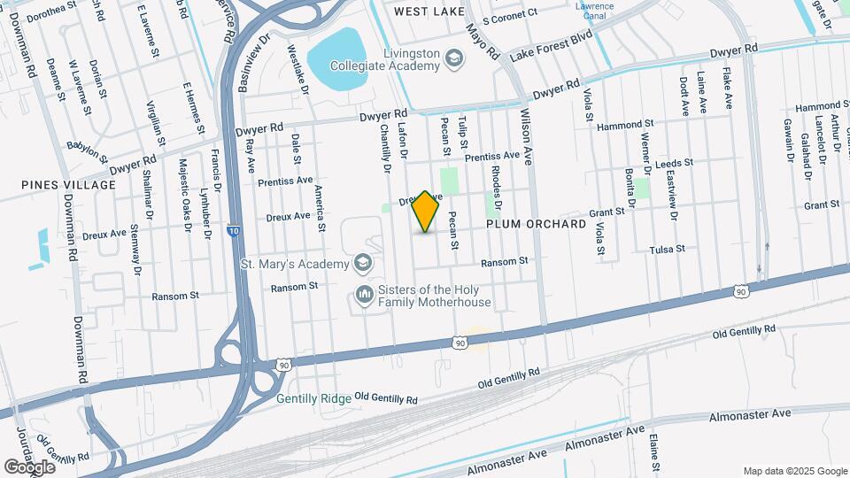 7108 Selma St Map and Location Details
