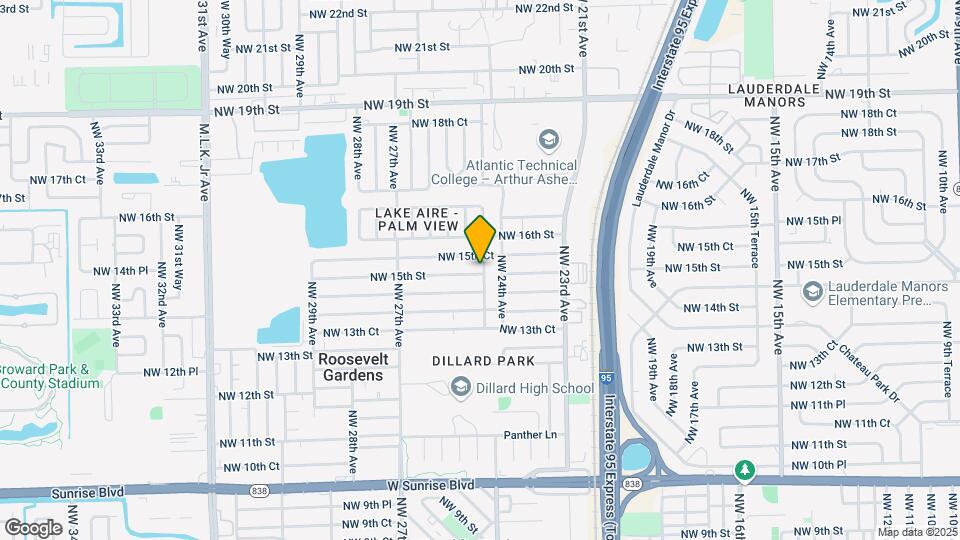 2401 NW 15th St Map and Location Details