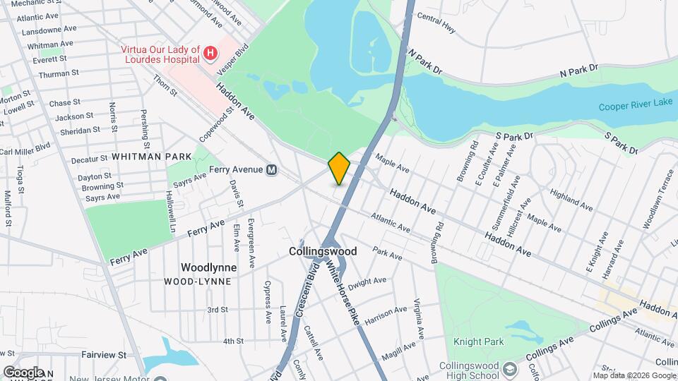 32 Bellevue Ter Map and Location Details