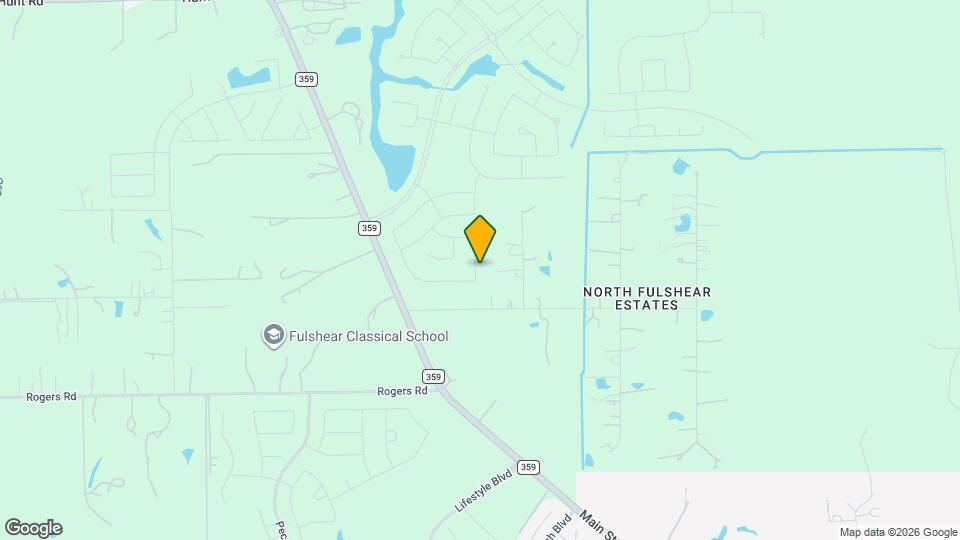 5311 Birch Shadow Dr Map and Location Details