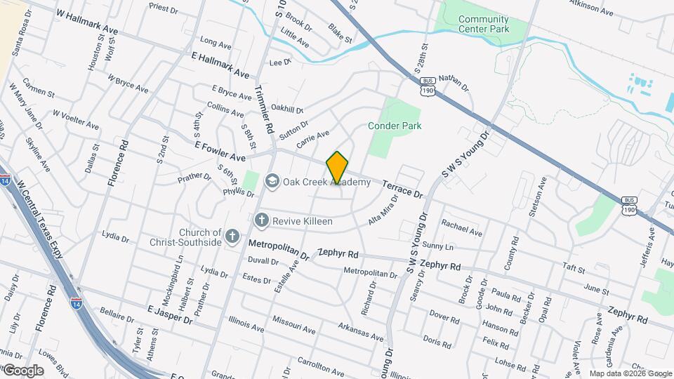 1402 Chico Ct Map and Location Details