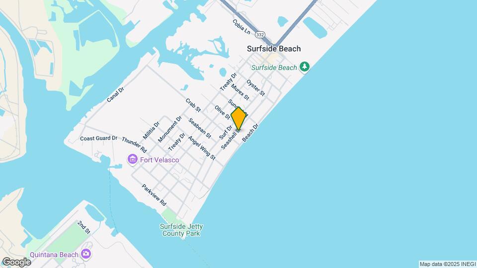 611 Seashell Dr Map and Location Details