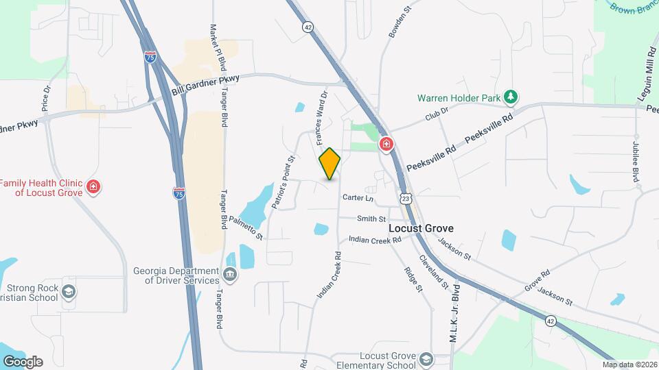 929 Justice Dr Map and Location Details