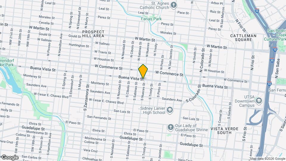 1902 Buena Vista St Map and Location Details