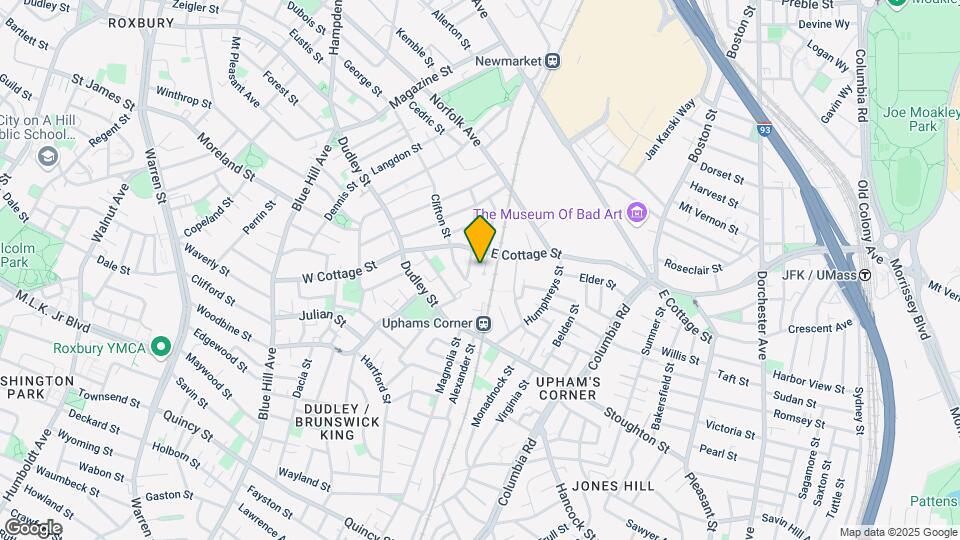 95 Robey St, Unit 95 Robey St. #1 Map and Location Details