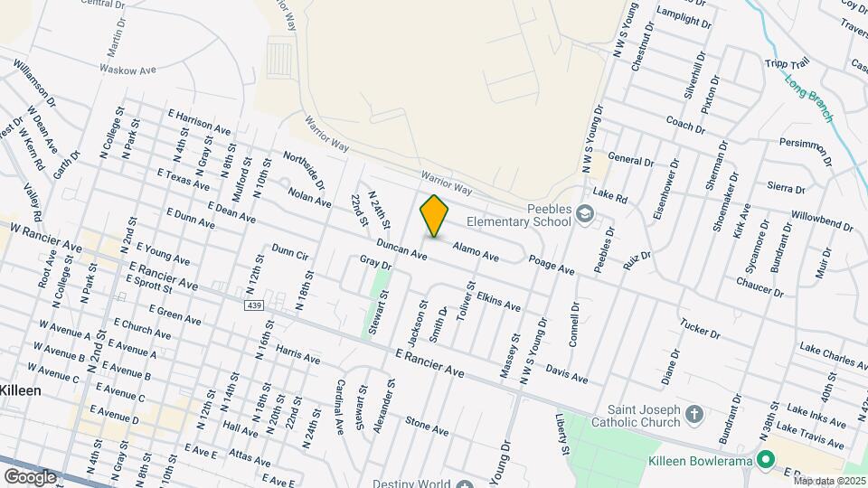 1506 Alamo Ave Mapa y Detalles de la Ubicación